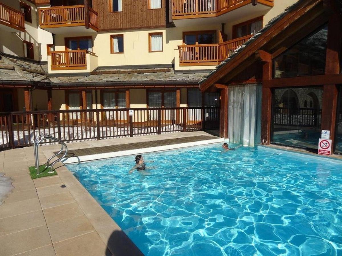 Résidence Les Alpages 4 étoiles - Appartement 4 personnes - Piscine, Hammam, Sauna, Jacuzzi - ValCenis 73480 Lanslebourg-Mont-Cenis Extérieur photo