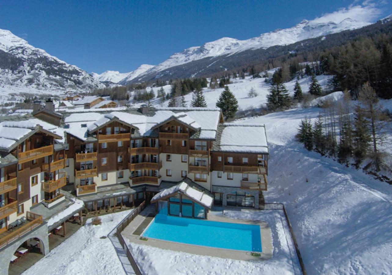 Résidence Les Alpages 4 étoiles - Appartement 4 personnes - Piscine, Hammam, Sauna, Jacuzzi - ValCenis 73480 Lanslebourg-Mont-Cenis Extérieur photo
